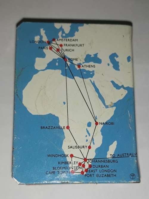 Vintage South African Airways Matchbox Holder