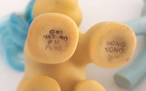 Vintage Hasbro My Little Ponies (Bubbles and Peach Blossom)