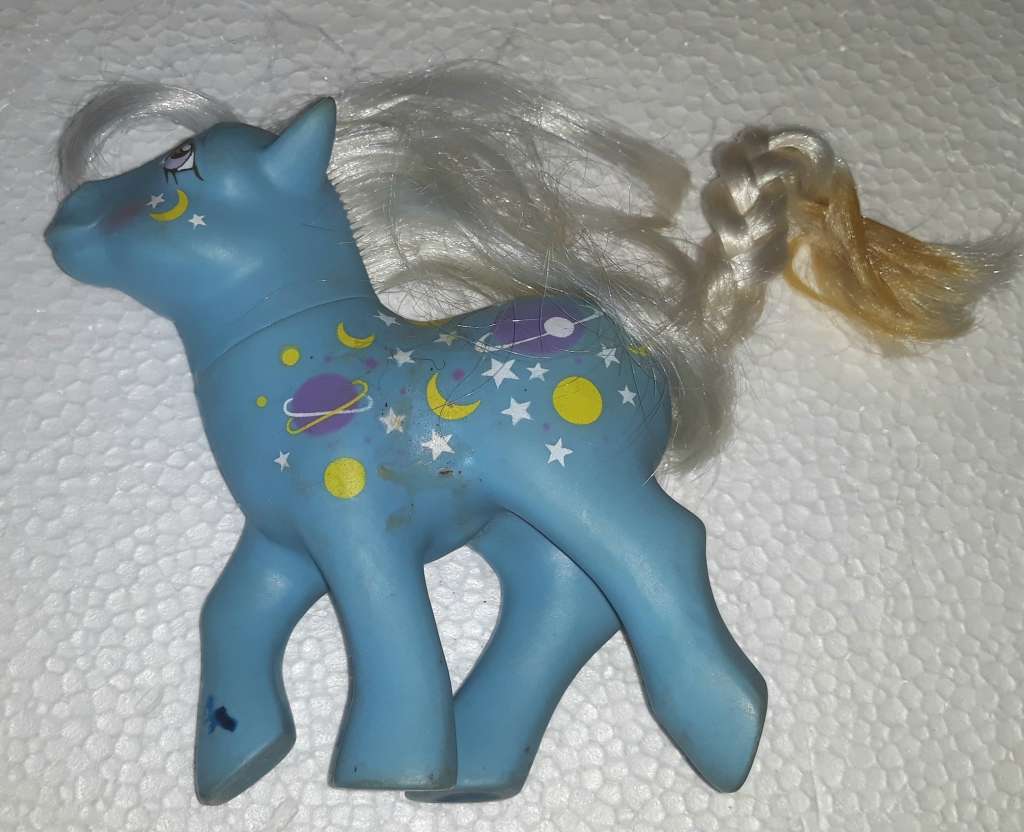 Vintage Hasbro My Little Pony G1 Twice as Fancy Night Glider