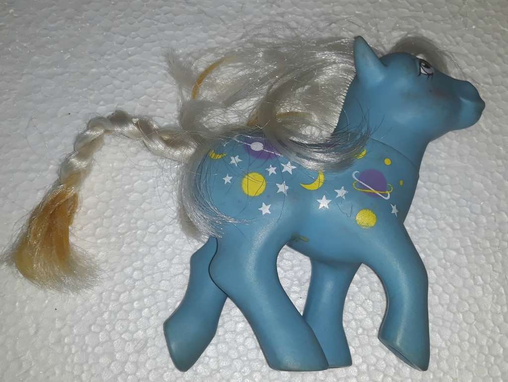 Vintage Hasbro My Little Pony G1 Twice as Fancy Night Glider