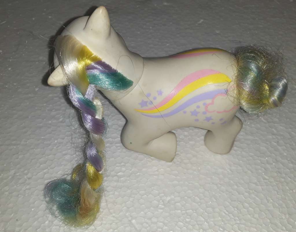 Vintage Hasbro My Little Pony G1 Rainbow Curl Raincurl