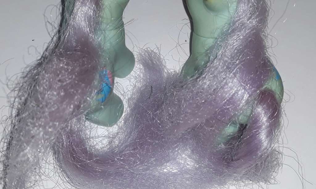 Vintage Hasbro My Little Pony G1 Twins Baby Peeks and Puddles - Rare