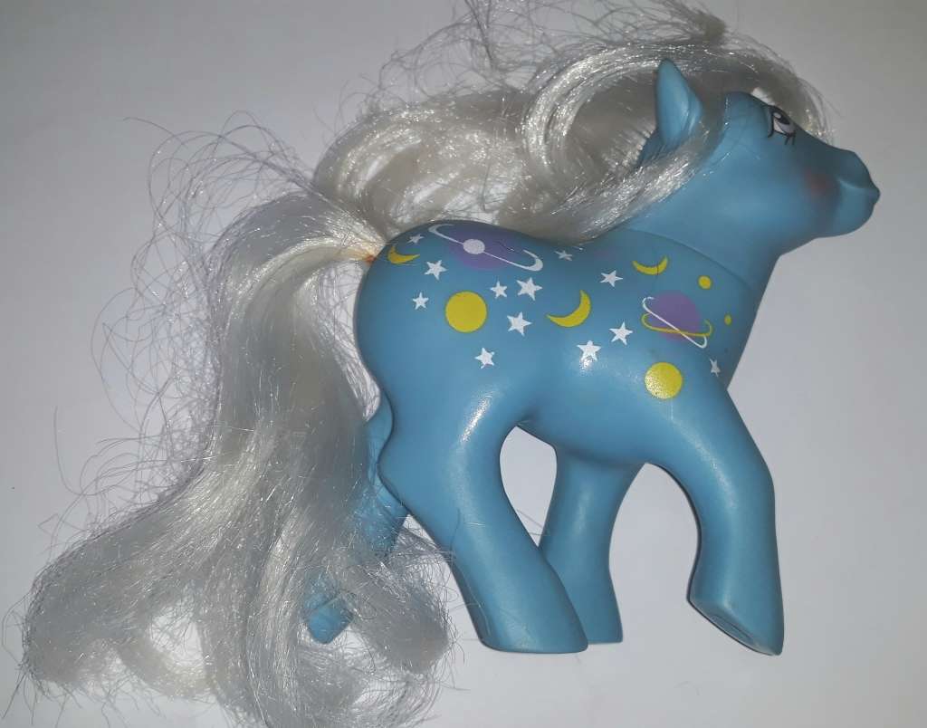 Vintage Hasbro My Little Pony G1 Twice as Fancy Night Glider- Rare