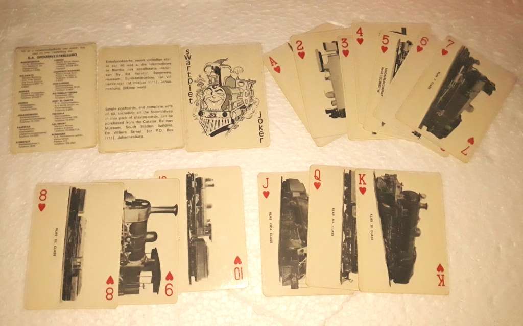 Vintage South African Railway Museum Playing Card Deck