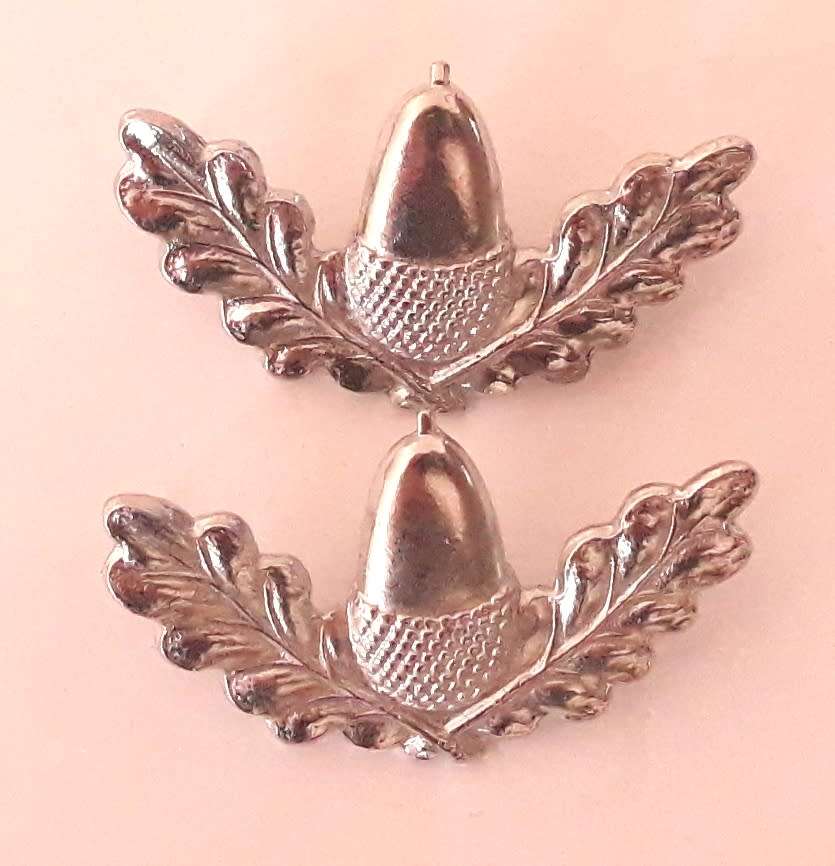 SADF Regiment University of Stellenbosch Collar Badge Pair