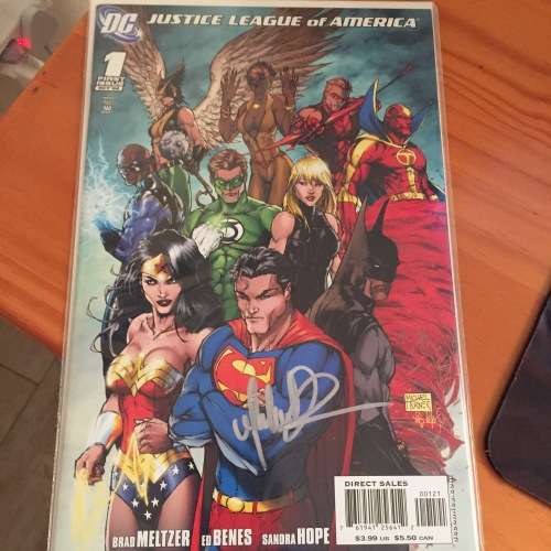 Justice League of America - Issue 1 (2006) - Turner cover - Signed by Michael Turner