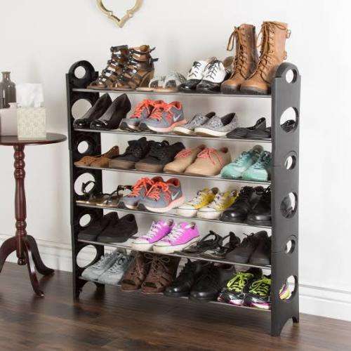 STACKABLE SHOE RACK