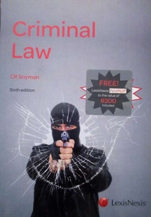 Criminal Law by C R Snyman - 6th Edition