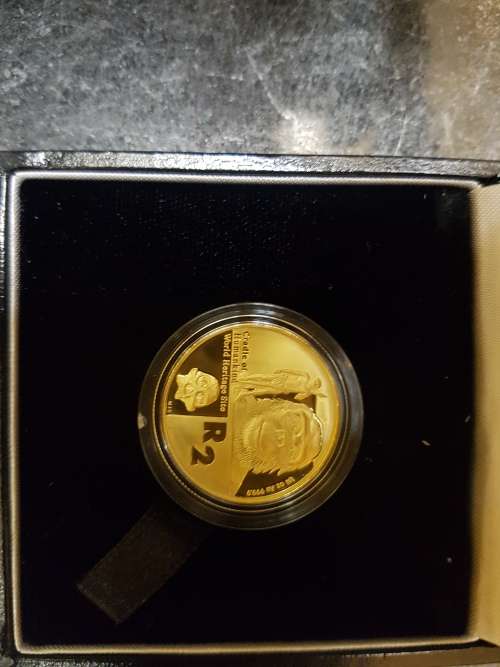 2006 R2 Heritage Quarter oz 24 Carat Gold - The Cradle of Humankind
