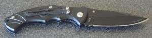 ++ BARGAIN++ Special Forces Strider Pocket Knife in Black with Belt clip