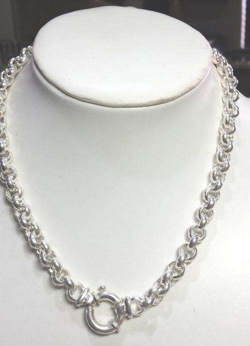 Macnificent Silver 12 mm Belcher Chain 50cm