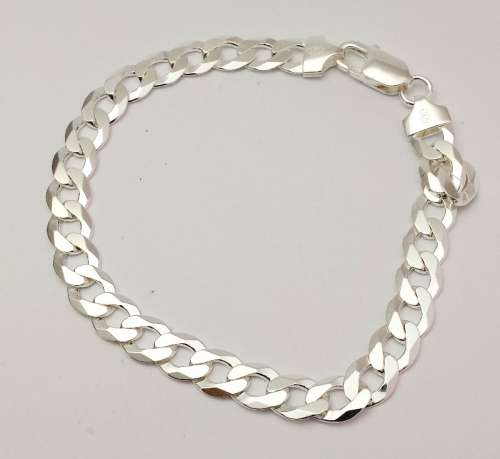 *MENS BRACELET* NEW* 925 STERLING SILVER - 22CM