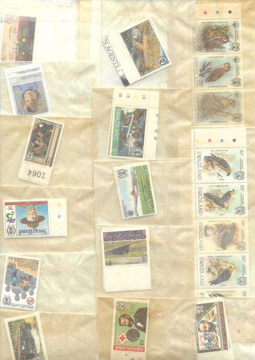 Lesotho - selection of first day covers (15) + postcards (12) and stamps (lots)