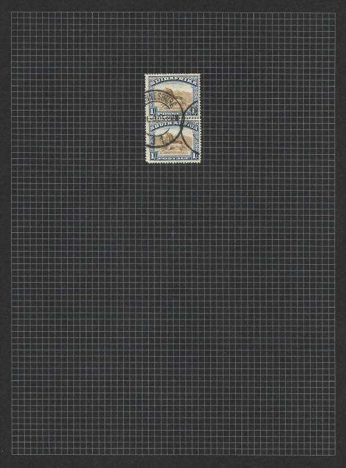 South Africa - union pictorial 1s study A, including varieties (7 pages)