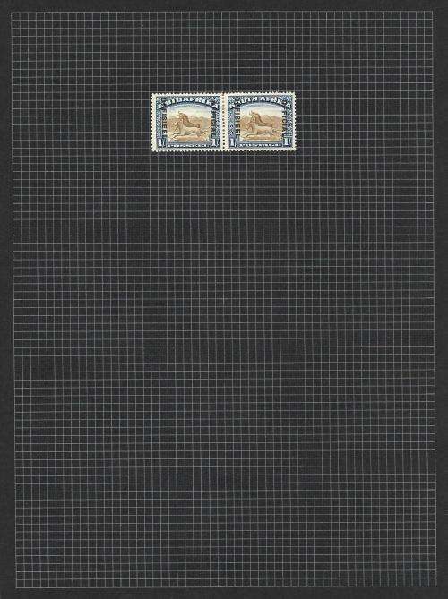 South Africa - union pictorial 1s official study (3 pages)