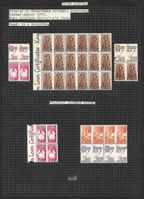 South Africa - union study B + varieties (14 pages)