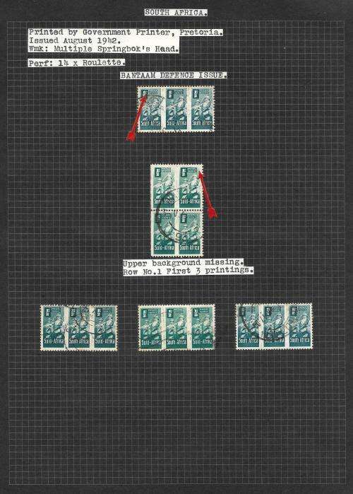 South Africa - union study B + varieties (14 pages)