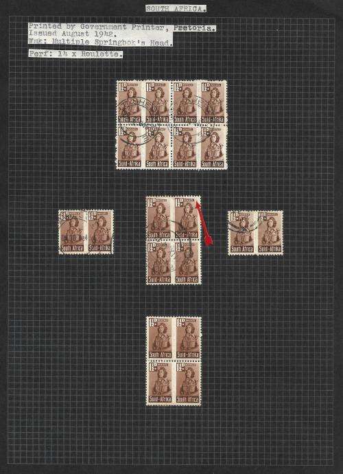 South Africa - union study B + varieties (14 pages)