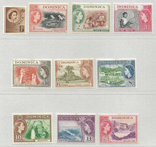 Dominica and Sierra Leone - selection of mint and used stamps (SNC relisting)