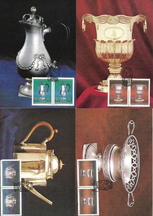 South Africa - maxi cards unofficial, double/unstamped plus scarce building coil set (44 cards)