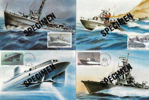 South Africa - unofficial maxi card specimens (9 cards)