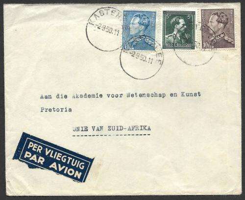Belgium 1911 + 1912 airmail covers