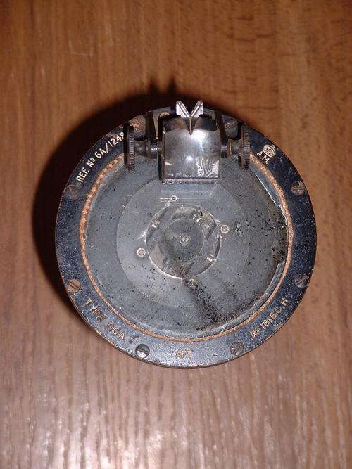 Illuminated hand held Naval Compass