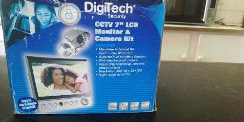 Digitech CCTV 7` LCD Monitor and Camera Kit