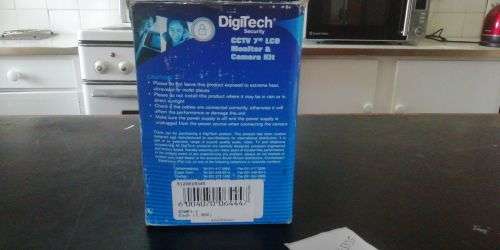 Digitech CCTV 7` LCD Monitor and Camera Kit
