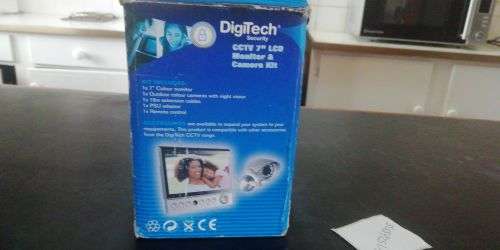 Digitech CCTV 7` LCD Monitor and Camera Kit