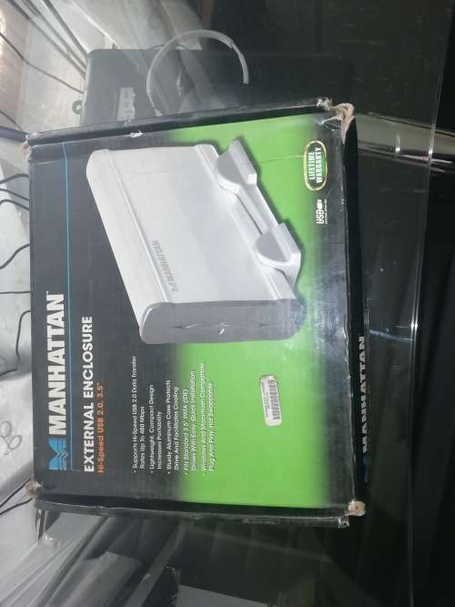 External Enclosure for 3.5` IDE Hard Drives