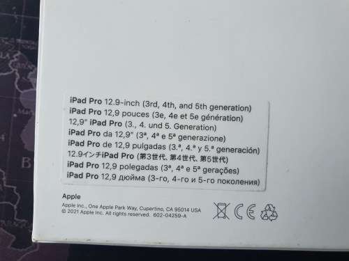 Apple iPad Pro 12.9 inch Magic Keyboard