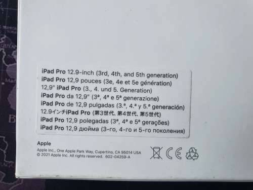 Apple iPad Pro 12.9 inch Magic Keyboard