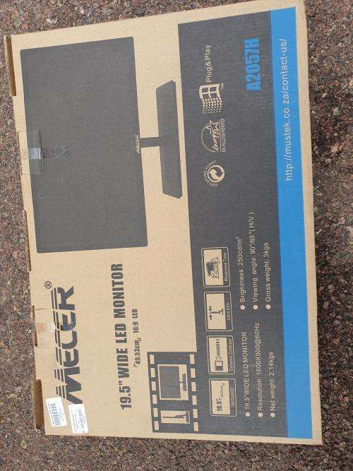Mecer LED MONITOR A2057H MECER 19.5IN With Built-in Speakers