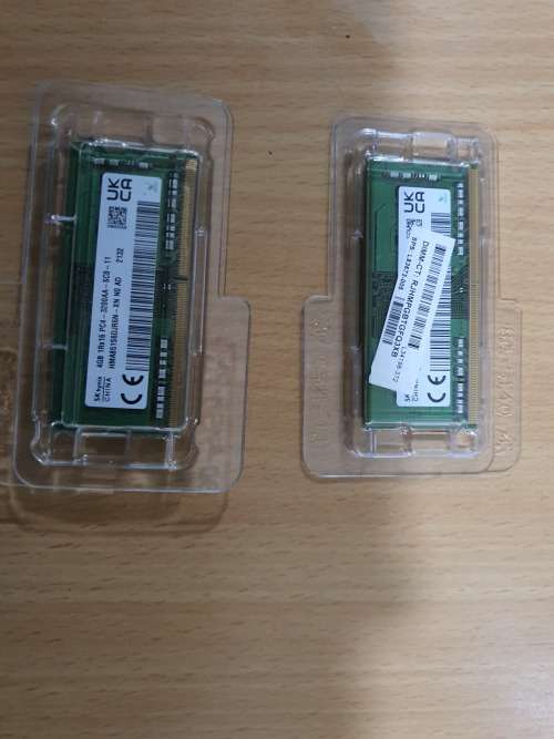 SK Hynix 4GB Laptop Memory(NEW) x 2 quantities