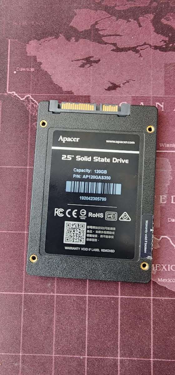 Apacer 2.5 Solid State Drive | 120GB| SATA SSD
