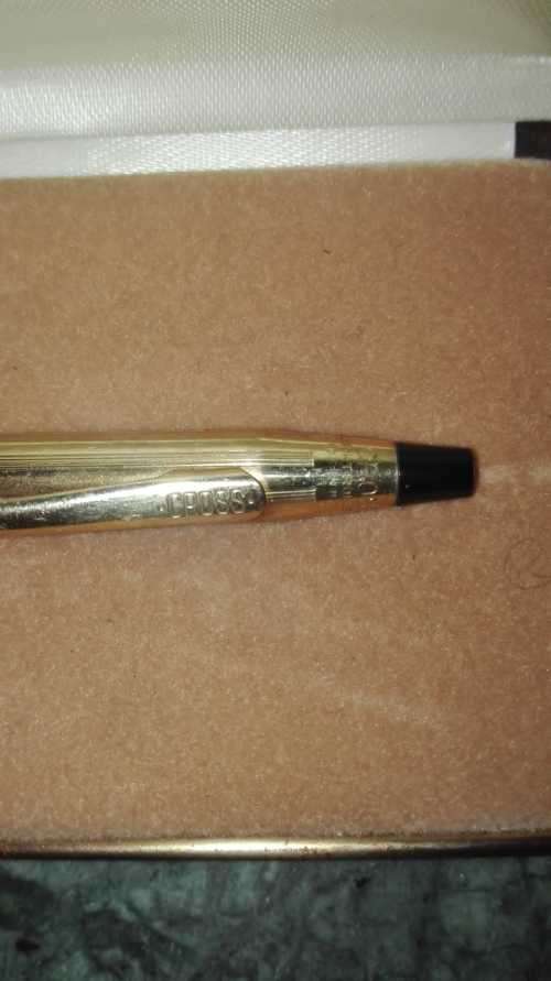 10kt Rolled Gold Cross Pen in original case