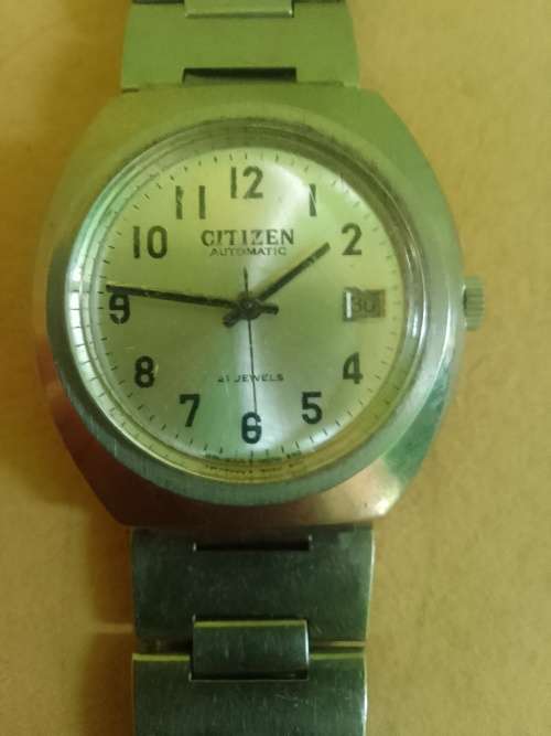Vintage Original Citizen Automatic Watch 21 Jewels