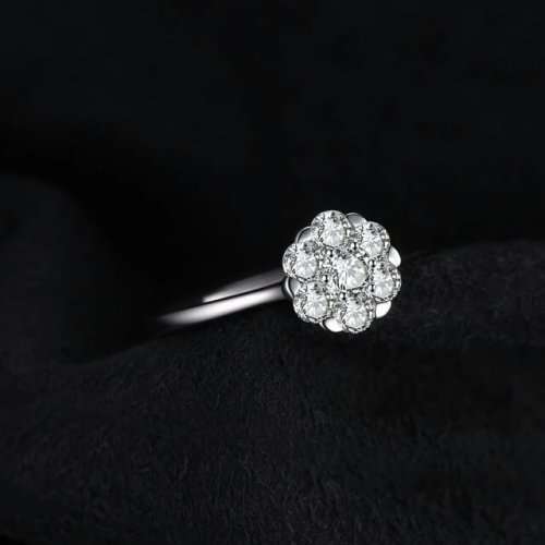 Sterling Silver Cubic Zirconia Ring