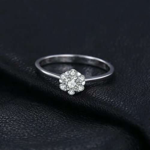 Sterling Silver Cubic Zirconia Ring