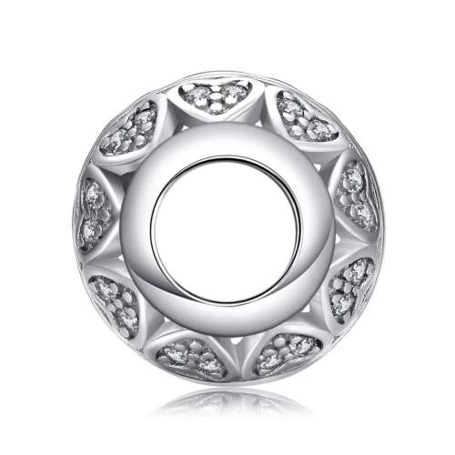 Sterling Silver Love Heart Charm