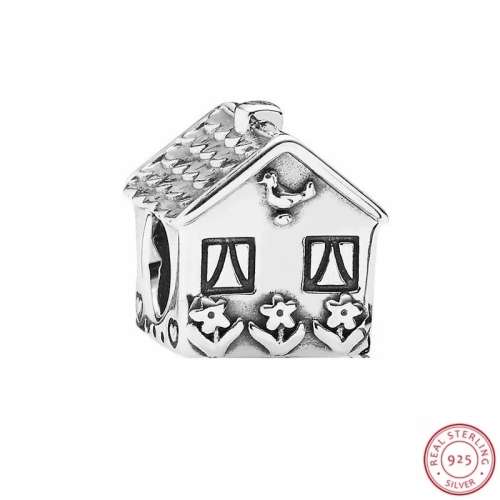 925 Sterling Silver Sweet Home Charm