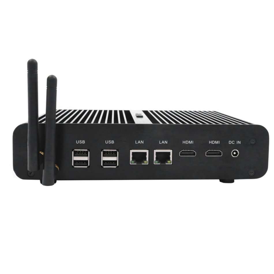 FANLESS MINI PC CORE i7-5550U/4GB RAM/120GB SSD/ WINDOWS 10 PROFESSIONAL