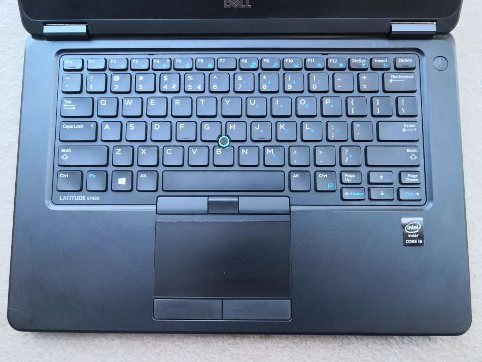 DELL LATITUDE E7450 5TH GENERATION CORE i5-5300U/14"FULL-HD SCREEN/ 4GB RAM/320GB HDD/WIN 8.1 PRO