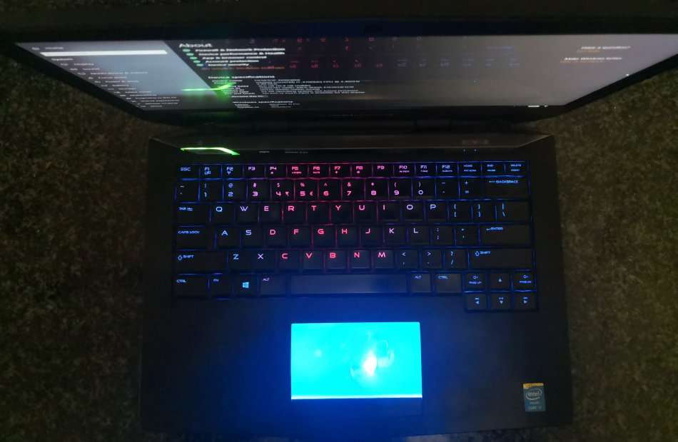 ALIENWARE 14 4TH GEN CORE I7/14" FULL-HD SCREEN/ 16GB RAM/128GB SSD+ 1TB HDD/2GB GRAPHICS/WIN 10 PRO