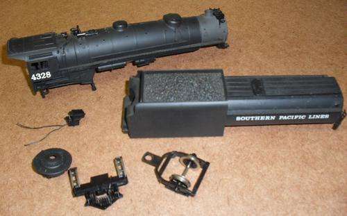 IHC 4-8-2 Mountain Loco SHELL - HO Scale