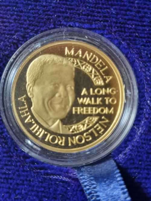 Mandela ` Father of a Nation ` Gold Coins