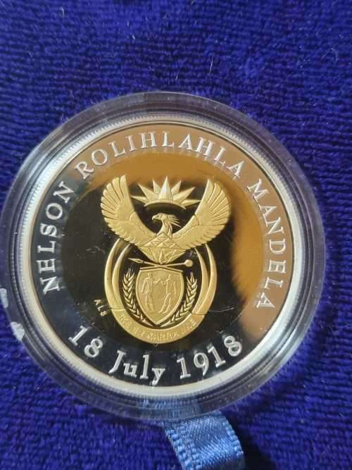 Mandela ` Father of a Nation ` Gold Coins
