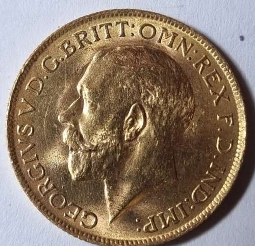 1911 GOLD FULL SOVEREIGN KING GEORGE