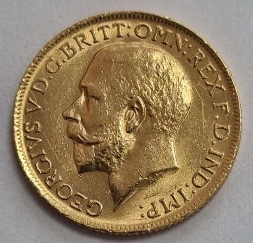 1911 22CT GOLD SOVEREIGN KING GEORGE V
